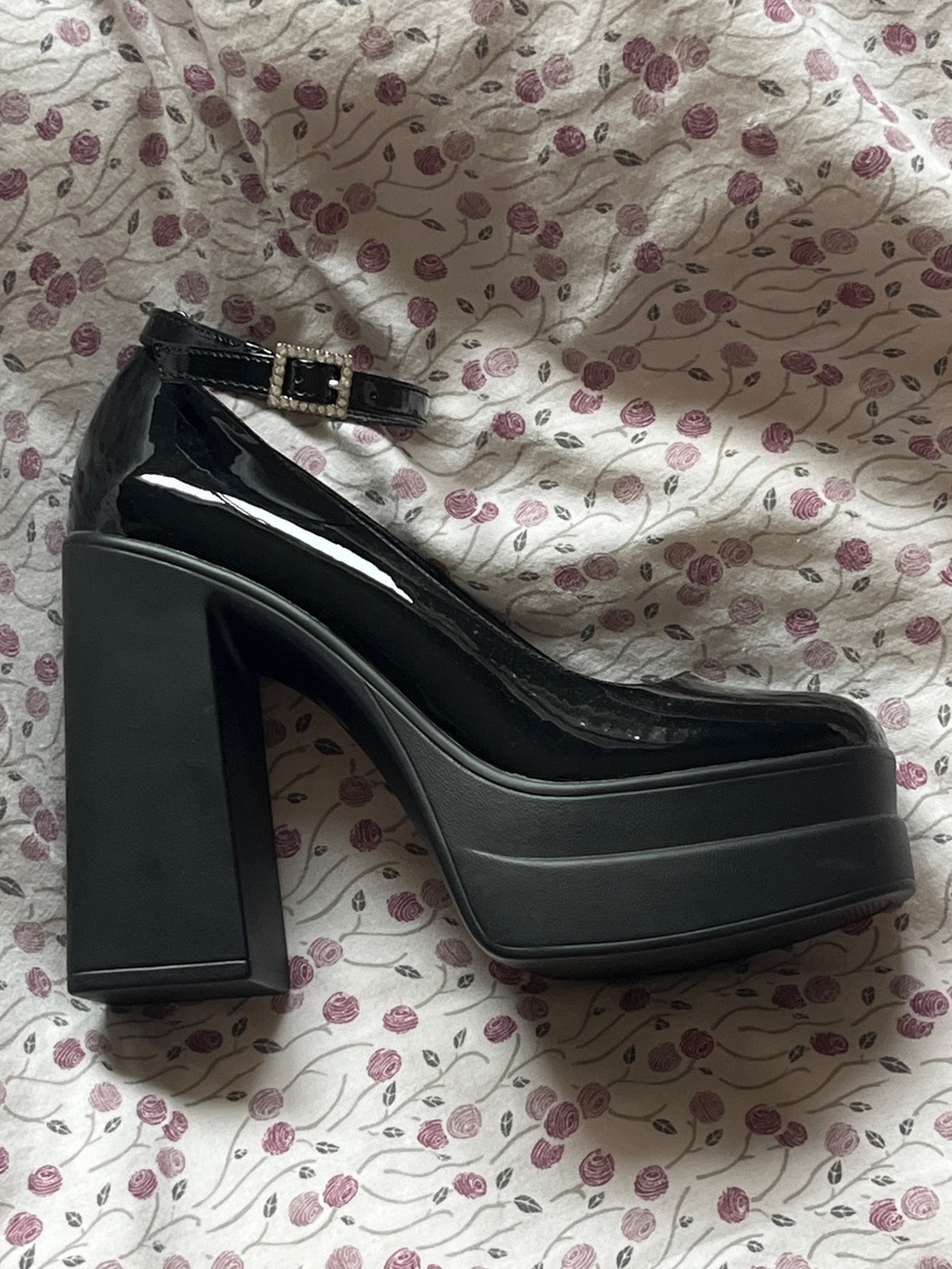 mary jane platform high heels